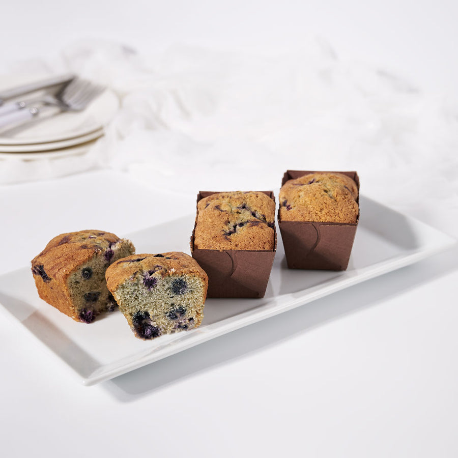 Blueberry Mini Loaf, Baked goods, Mini Cakes, Gourmet, Toronto Delivery