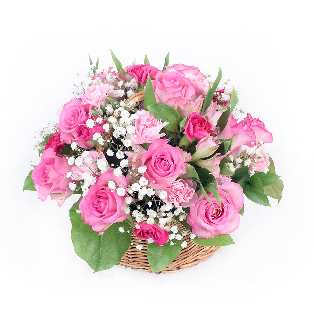 Simply Sweet Spring Flower Basket