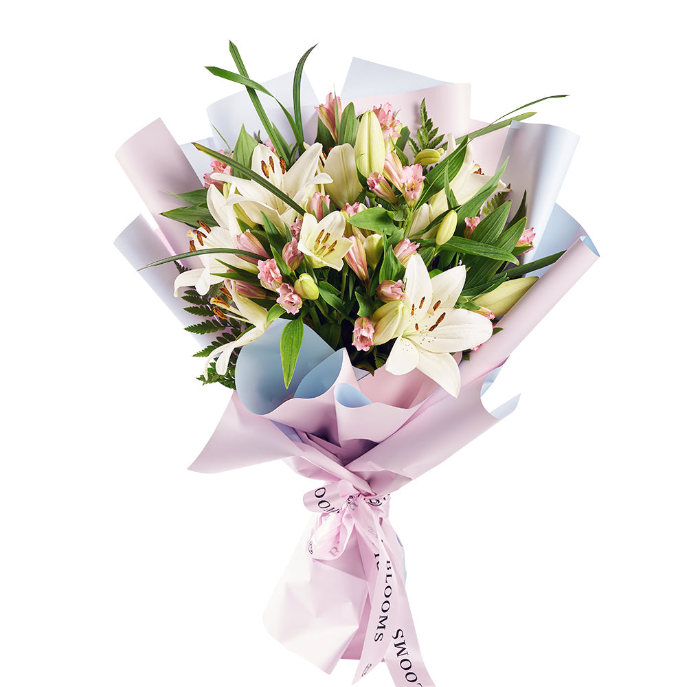 Summer Splash Lily Bouquet - Flower Gift Delivery - Same Day Toronto Delivery