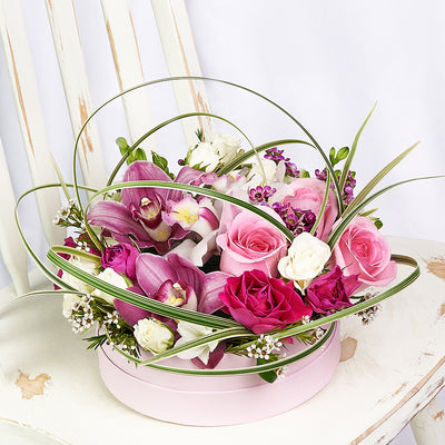 Sweet Devotion Floral Box – Floral Box Set –  Same Day Toronto delivery