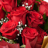 Valentine's Day 12 Stem Red Rose Bouquet With Box & Wine, roses, wine, Valentine's day gifts, Toronto Same Day Flower Delivery