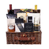 Wine & Snack Assortment Basket, wine gift, wine, gourmet gift, gourmet, chocolate gift, chocolate, gift basket, gift