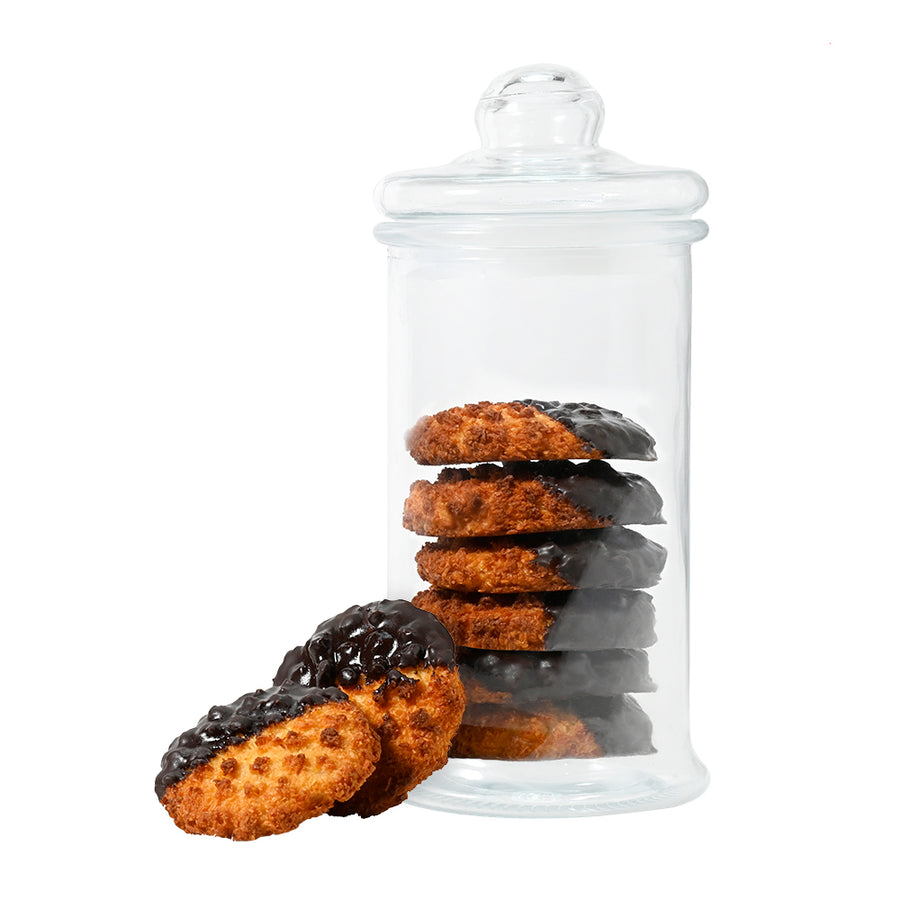 Chocolate Dipped Cacaroon Cookie - Baked Goods - Macaroons Gift - Same Day Toronto Delivery