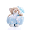 Blue Hugging Blanket Bear, Baby Toys, Toy Plushy, Baby Gifts, Canada Delivery
