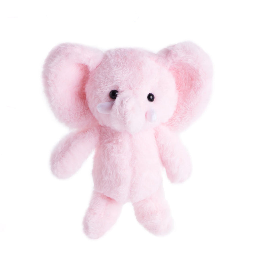 Small Pink Plush Elephant